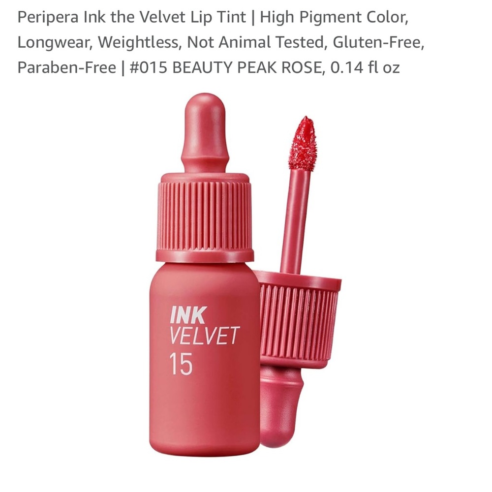 Peripera Ink Velvet Lip Tint | Longwear High Pigment Color